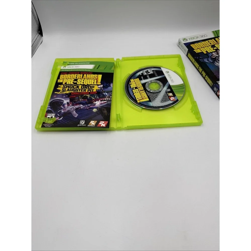 Borderlands: The Pre-Sequel (Microsoft Xbox 360, 2014) Complete w/Manual Tested